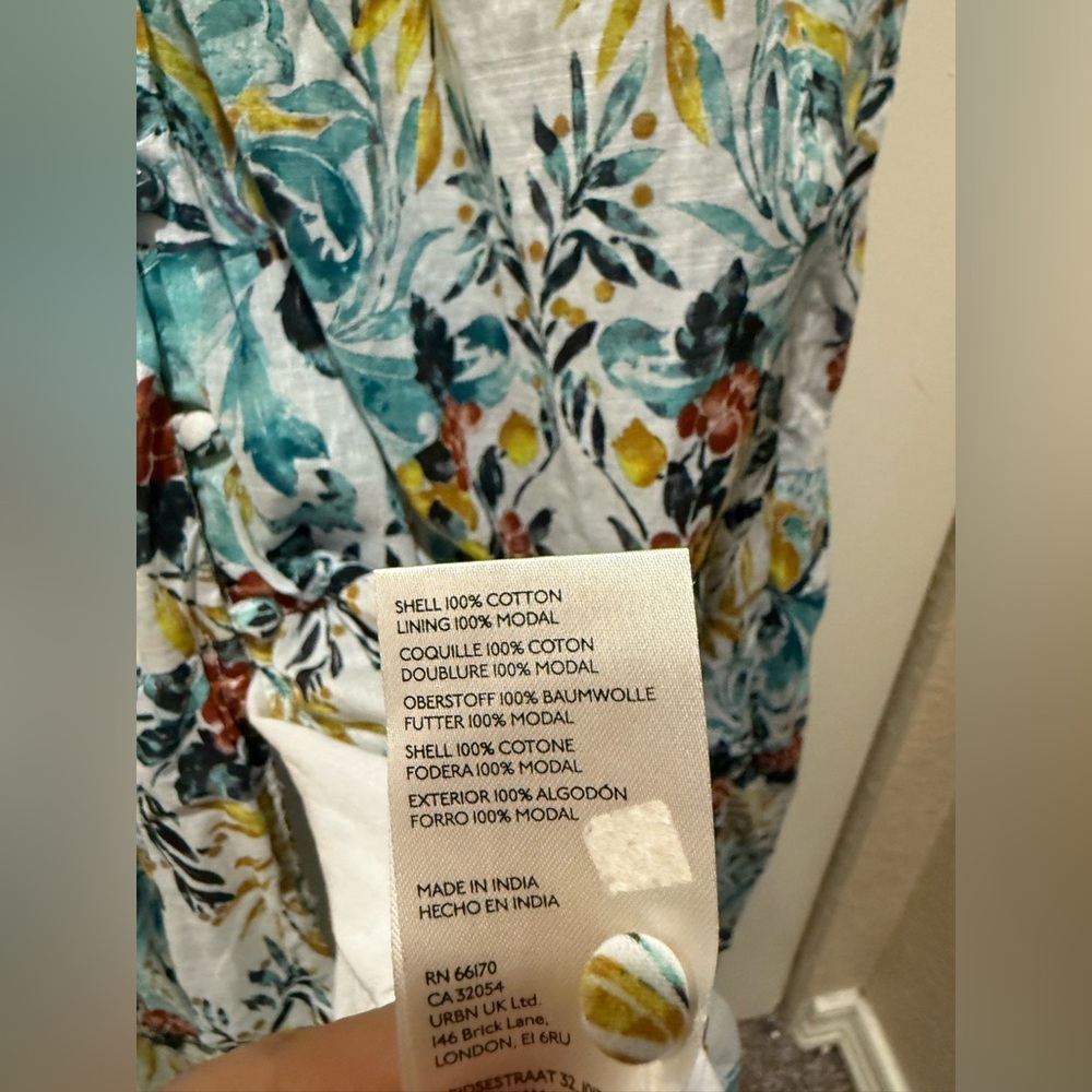 Anthropologie The Peregrine Midi Dress Smocked , size Small - Picture 13 of 13